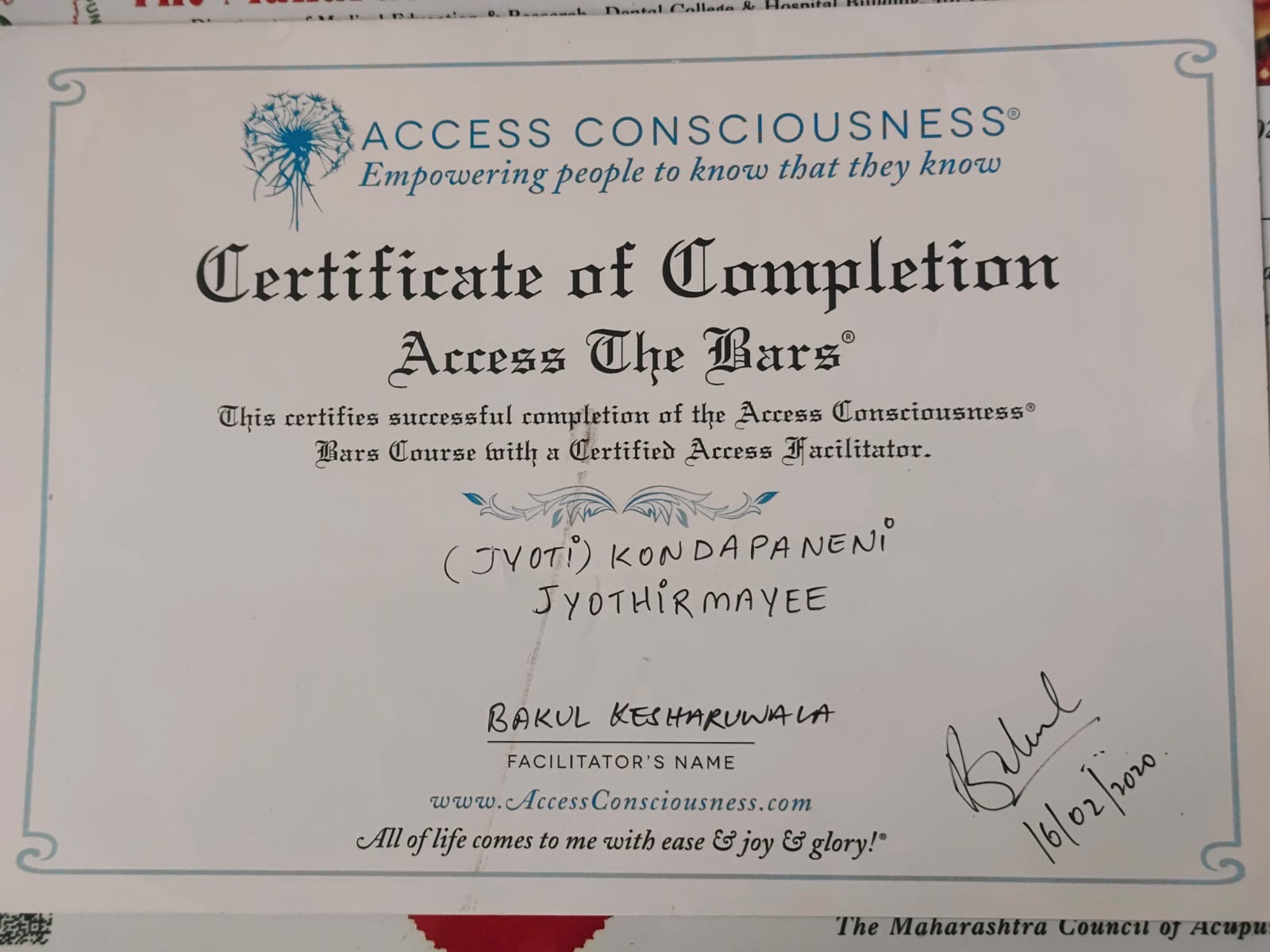 Herbal Medicine Practice Certificate