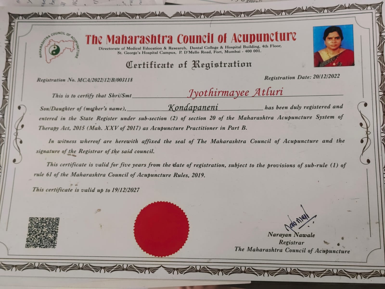 Acupressure Therapy Certification